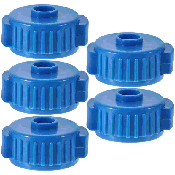 5 Pcs Cymbal Quick Release Cap Drum Parts Replacement Nuts Mixer Stand